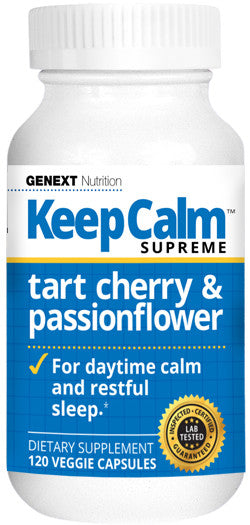 KEEP CALM SUPREME - Anti-Anxiety Tart Cherry & Passionflower Calming & Relaxing